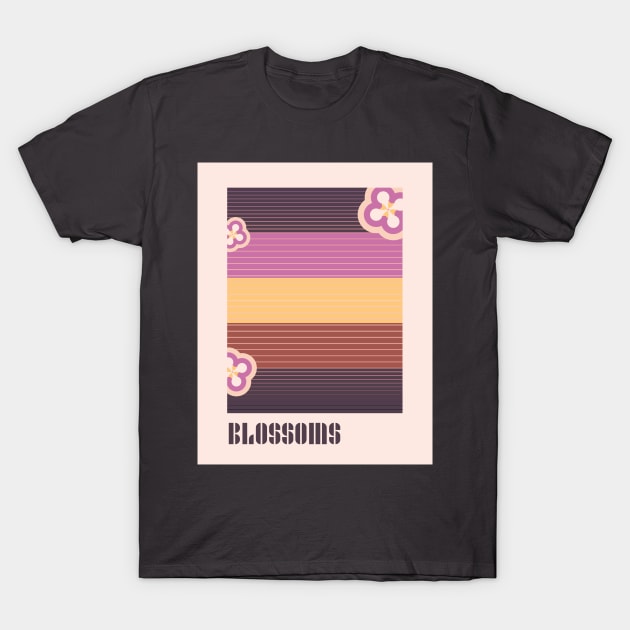 Bauhaus Blossoms T-Shirt by ladyofthewater